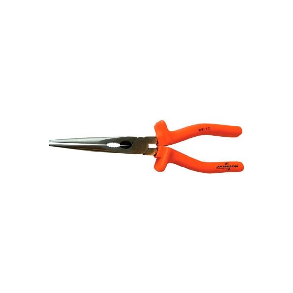 Jameson Tools 1000V Insulated Long-Nose Pliers, 6-1/4in